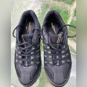 Skechers After Burn Mens Shoes 50125 Black/Gray Size 7.5